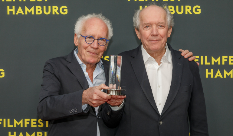Die Brüder Dardenne mit dem Douglas Sirk Preis des Hamburger Filmfests