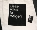 Werbeslogan für die französischsprachige Literatur Belgiens - Lisez-vous le belge?