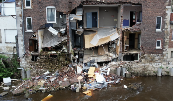 Dokumentarfilm Après la pluie - Illustrationsfoto der Überschwemmungen in der Wallonie 2021