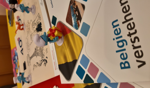 Illustration Der Stand der Vertretung DGCFRW