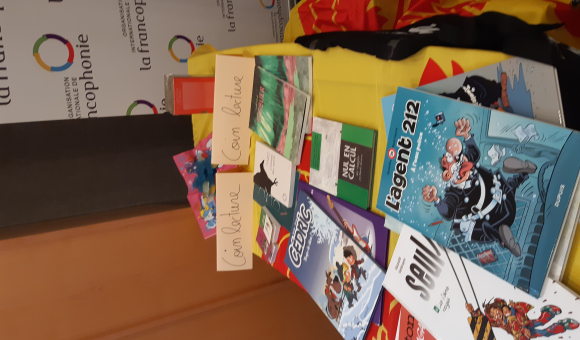 Illustration Der Stand der Vertretung DGCFRW