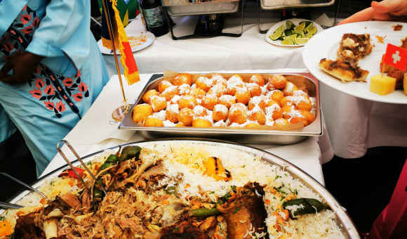 Die Buffets bei der Fête des Francophonies
