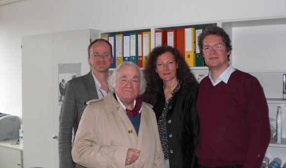 Pierre Mertens zu Besuch in der Universität Jena (c) DGCFRW