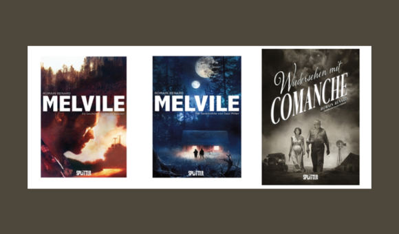 Die drei bei Splitter verfügbaren Titel von Romain Renard